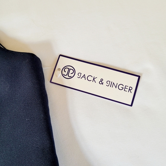 Jack and Jinger black and cream lace top Size L - Picture 7 of 11